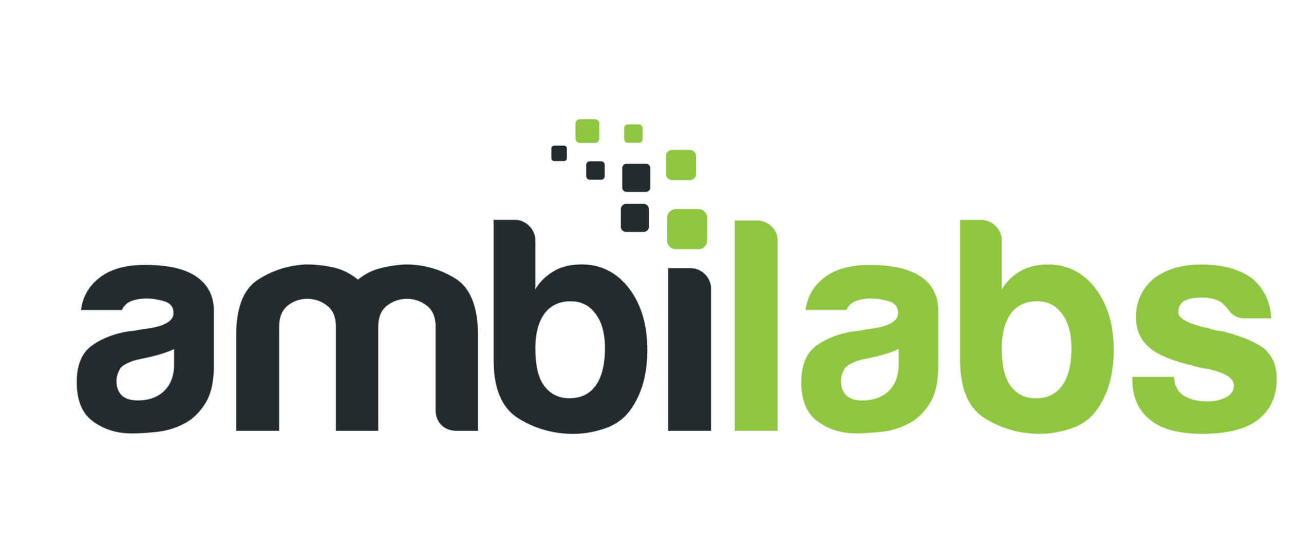 Ambi Labs logo with green and black text.